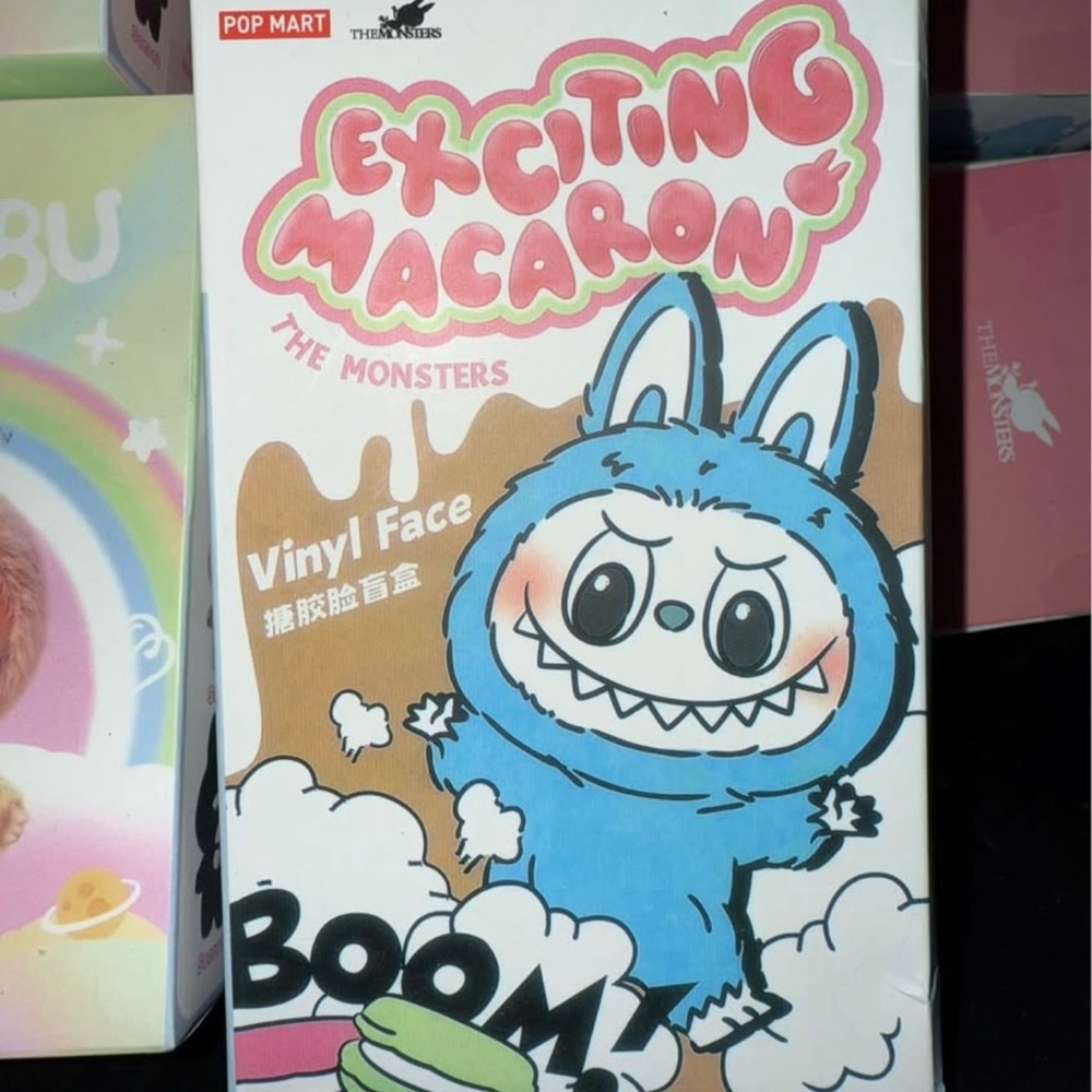 LaBuBu Exciting Macaron The Monsters Plush Toy New In Box